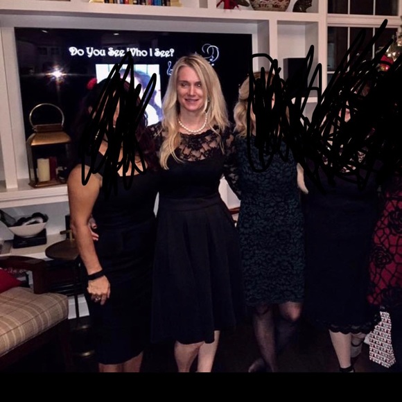 Black lace dress Miusol Size small - Picture 2 of 13